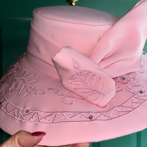 Studio B size 14 suit dress 2-piece set and matching hat NEW - Picture 15 of 16